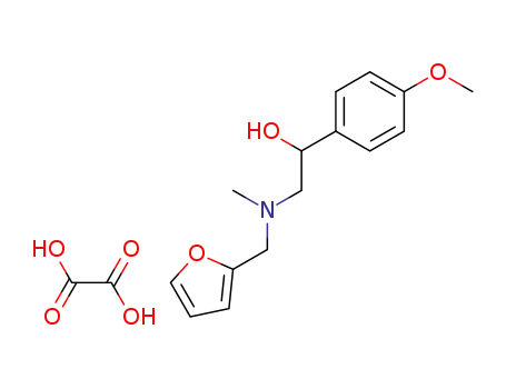2-furfuryl(methyl)amino-1-(4-methoxyphenyl)ethanol oxalate