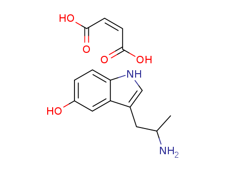 97469-12-0,α-Methyl-5-hydroxytryptamine  maleate  salt,  (±)-3-(2-Aminopropyl)indol-5-ol  maleate  salt,伪-Methyl-5-hydroxytryptamine  maleate  salt,  (卤)-3-(2-Aminopropyl)indol-5-ol  maleate  salt
