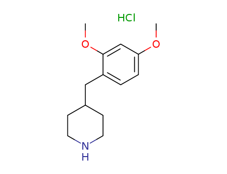 PIPERIDINE, 4-[(2,4-DIMETHOXYPHENYL)METHYL]-, HYDROCHLORIDE