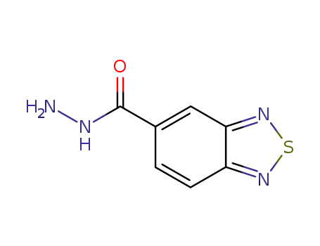 Molecular Structure of 98550-17-5 (2,1,3-Benzothiadiazole-5-carbohydrazide)