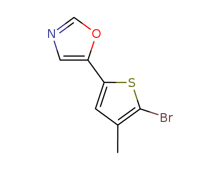 Oxazole, 5-(5-bromo-4-methyl-2-thienyl)-