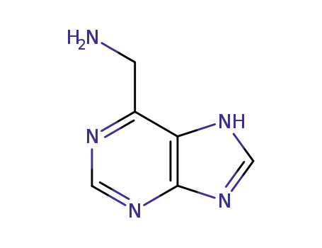 Molecular Structure of 98141-15-2 (Purine, 6-(aminomethyl)- (6CI))