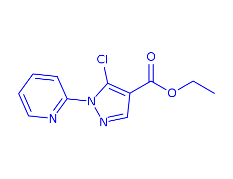 ethyl 5-chloro-1-(pyridin-2-yl)-1H-pyrazole-4-carboxylate