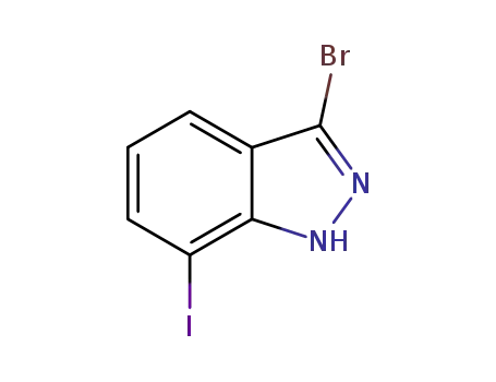 Molecular Structure of 945761-95-5 (3-bromo-7-nitro-2H-indazole)