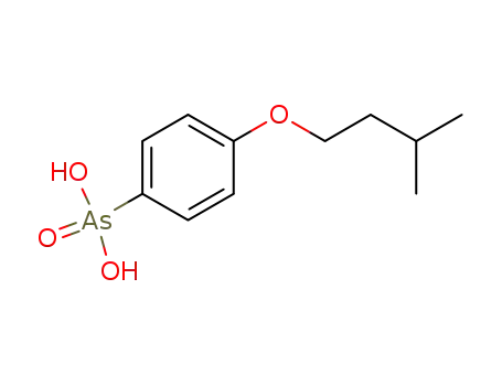 Molecular Structure of 94485-96-8 ([4-(3-methylbutoxy)phenyl]arsonic acid)