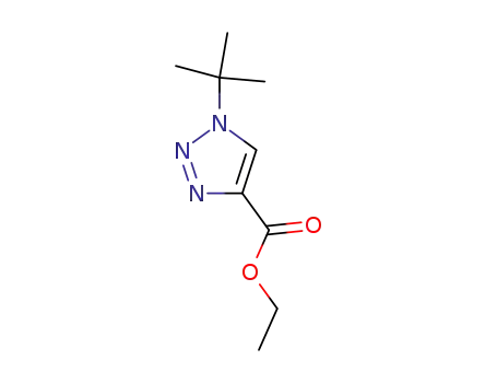 Molecular Structure of 98013-35-5 (ethyl 1-tert-butyl-1H-1,2,3-triazole-4-carboxylate)