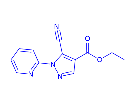 ethyl 5-cyano-1-pyridin-2-ylpyrazole-4-carboxylate