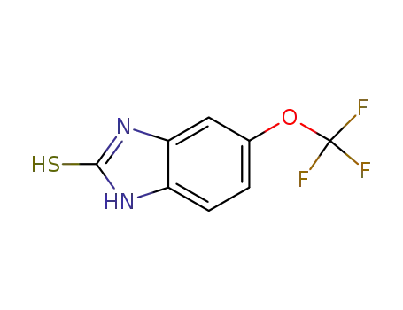 Molecular Structure of 97963-59-2 (5-TRIFLUOROMETHOXY-1,3-DIHYDRO-2H-BENZIMIDAZOL-2-THIONE)