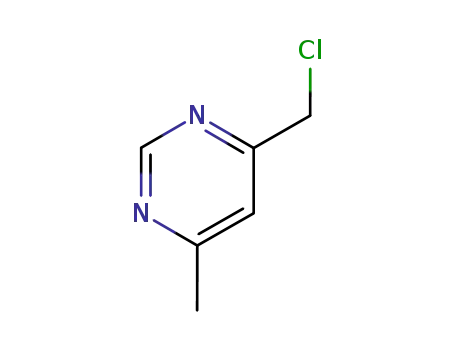 Pyrimidine, 4-(chloromethyl)-6-methyl- (6CI)