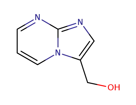 Molecular Structure of 106012-55-9 (Imidazo[1,2-a]pyrimidine-3-methanol)