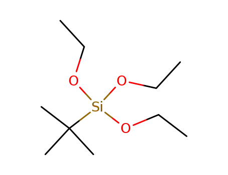 Molecular Structure of 993-66-8 (TERT-BUTYL-TRIETHOXYSILANE)