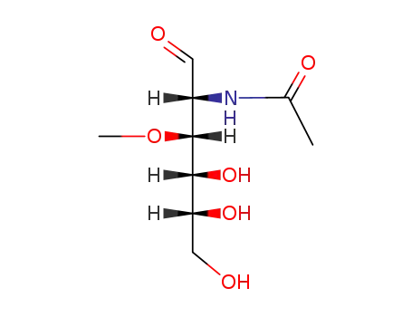 Molecular Structure of 94825-74-8 (2-ACETAMIDO-2-DEOXY-3-O-METHYL-D-GLUCOPYRANOSE)