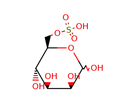 Molecular Structure of 99531-16-5 (.alpha.-L-Galactopyranose, 6-(hydrogen sulfate))