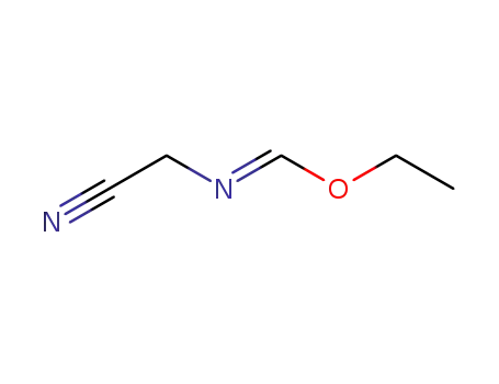 Molecular Structure of 88945-40-8 (Methanimidic acid, N-(cyanomethyl)-, ethyl ester)