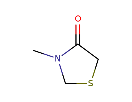 Molecular Structure of 10574-74-0 (4-Thiazolidinone, 3-methyl-)