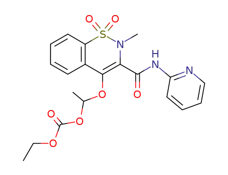 Molecular Structure of 99464-64-9 (Ampiroxicam)