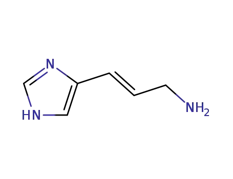 Molecular Structure of 99935-65-6 (imidazolyl-4-allylamine)