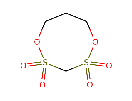 Molecular Structure of 99591-72-7 (1,5,2,4-Dioxadithiocane 2,2,4,4-tetraoxide)