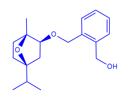 Benzenemethanol,2-[[[(1R,2S,4S)-1-methyl-4-(1-methylethyl)-7-oxabicyclo[2.2.1]hept-2-yl]oxy]methyl]-,rel-