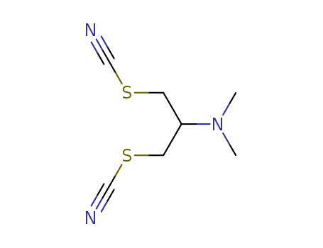 2-Dimethylamino-1,3-di(thiocyanato)propane
