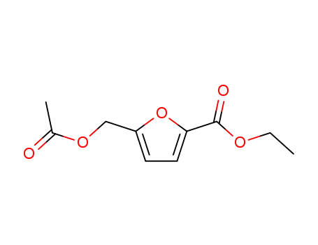 Molecular Structure of 99187-01-6 (ETHYL 5-[(ACETYLOXY)METHYL]-2-FUROATE)