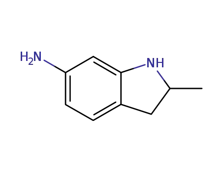 Indoline, 6-amino-2-methyl- (6CI)