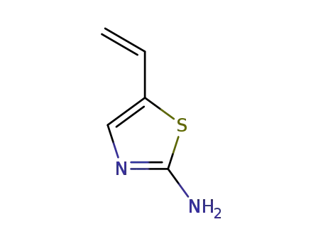 Molecular Structure of 948905-80-4 (2-ThiazolaMine, 5-ethenyl-)