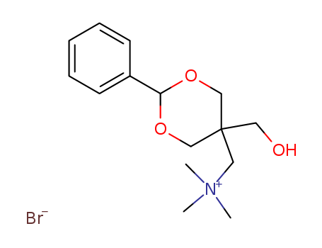 [5-(hydroxymethyl)-2-phenyl-1,3-dioxan-5-yl]methyl-trimethylazaniumbromide
