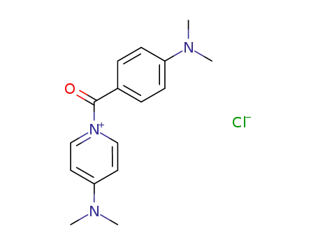 4-(Dimethylamino)-1-[4-(dimethylamino)benzoyl]pyridin-1-ium chloride