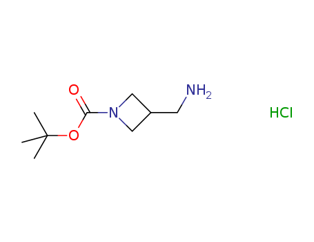 TERT-BUTYL 3-(AMINOMETHYL)AZETIDINE-1-CARBOXYLATE HYDROCHLORIDE  CAS NO.1173206-71-7