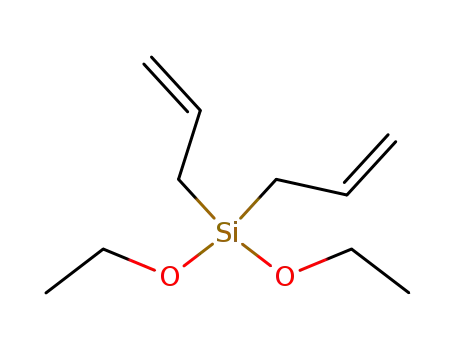 Molecular Structure of 13081-67-9 (diethoxy(diprop-2-en-1-yl)silane)