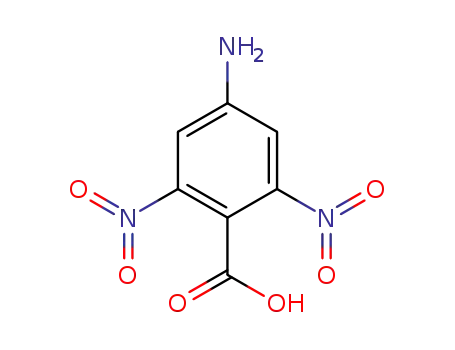Molecular Structure of 114168-48-8 (4-AMINO-2,6-DINITROBENZOIC ACID)