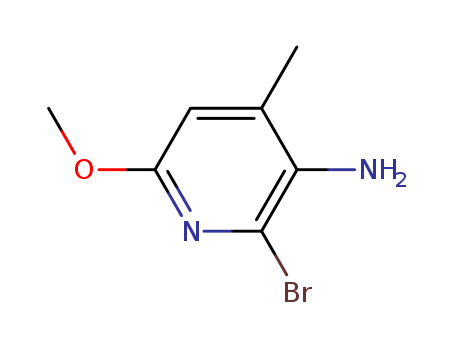 2-Bromo-3-amino-6-methoxy-4-picoline