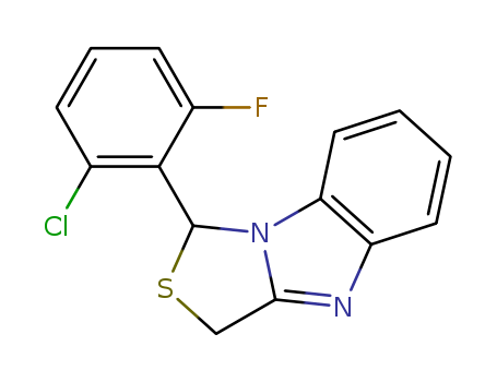 138226-14-9,1-(2-chloro-6-fluorophenyl)-3H-[1,3]thiazolo[3,4-a]benzimidazole,