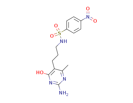 17415-62-2,N-[3-(2-amino-6-methyl-4-oxo-1,4-dihydropyrimidin-5-yl)propyl]-4-nitrobenzenesulfonamide,