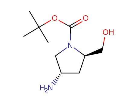 (2R,4S)-tert-Butyl 4-amino-2-(hydroxymethyl)pyrrolidine-1-carboxylate