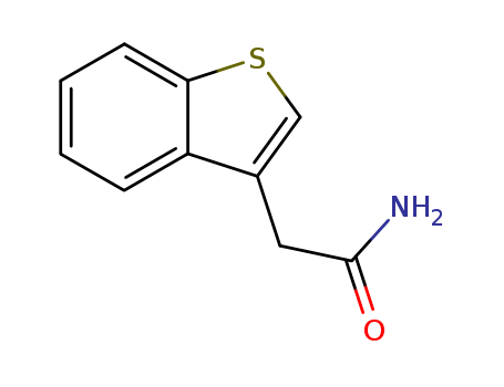 Benzo[b]thiophene-3-acetamide cas  1505-58-4