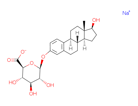 1,3,5[10]-ESTRATRIENE-3,17BETA-DIOL 3-GLUCURONIDE SODIUM SALT