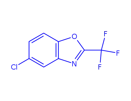 Molecular Structure of 93416-20-7 (5-CHLORO-2-TRIFLUOROMETHYL-BENZOXAZOLE)