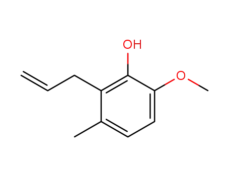 Molecular Structure of 16273-13-5 (2-ALLYL-3-HYDROXY-4-METHOXYBENZALDEHYDE)