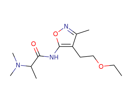 93351-99-6,N-[4-(2-ethoxyethyl)-3-methylisoxazol-5-yl]-N~2~,N~2~-dimethylalaninamide,