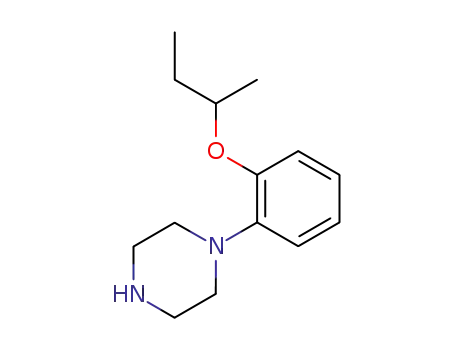 Piperazine, 1-[2-(1-methylpropoxy)phenyl]-