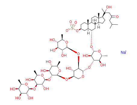 Molecular Structure of 88434-24-6 (Marthasteroside A2)