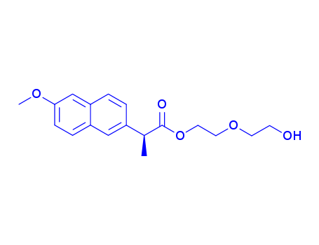2-(2-hydroxyethoxy)ethyl 2-(6-methoxynaphthalen-2-yl)propanoate