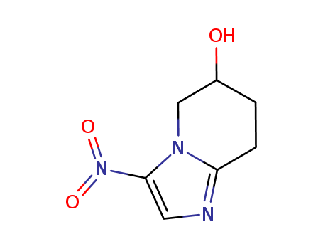 3-nitro-5,6,7,8-tetrahydroimidazo[1,2-a]pyridin-6-ol