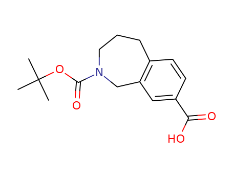 2-(tert-butoxycarbonyl)-2,3,4,5-tetrahydro-1H-2-benzazepine-8-carboxylic acid