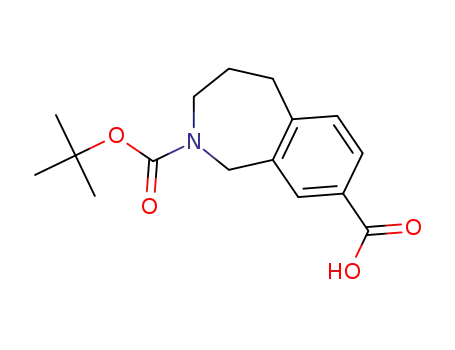 2-(tert-butoxycarbonyl)-2,3,4,5-tetrahydro-1H-2-benzazepine-8-carboxylic acid