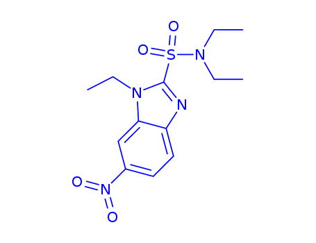 115243-47-5,N,N,1-triethyl-6-nitro-1H-benzimidazole-2-sulfonamide,