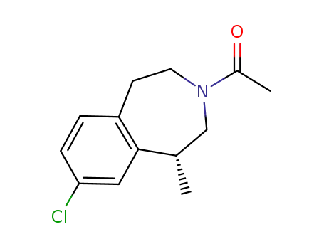 (R)-1-(8-chloro-1-methyl-4,5-dihydro-1H-benzo[d]azepin-3(2H)-yl)ethanone