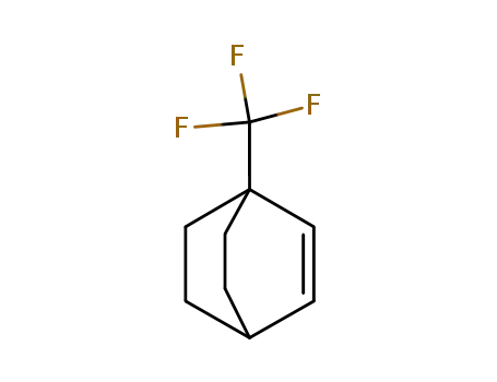 Molecular Structure of 90014-05-4 (Bicyclo[2.2.2]oct-2-ene, 1-(trifluoromethyl)-)